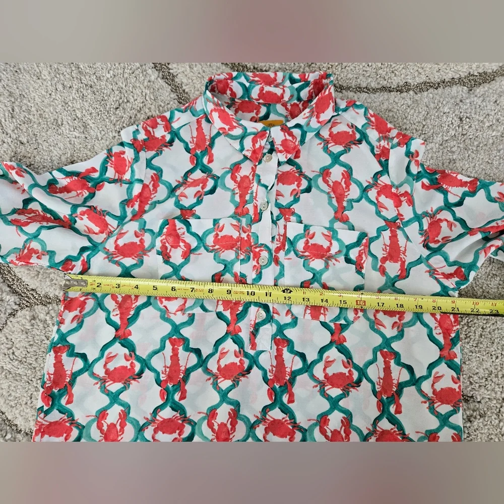 Ruby Rd. Lobster Shirt, Large - Picture 7 of 12